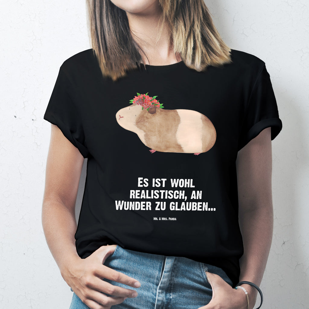 T-Shirt Standard Meerschweinchen weise T-Shirt, Shirt, Tshirt, Lustiges T-Shirt, T-Shirt mit Spruch, Party, Junggesellenabschied, Jubiläum, Geburstag, Herrn, Damen, Männer, Frauen, Schlafshirt, Nachthemd, Sprüche, Tiermotive, Gute Laune, lustige Sprüche, Tiere, Meerschweinchen, Meerie, Meeries, Wunder, Blumenkind, Realität, Spruch, Weisheit, Motivation, Wunderland