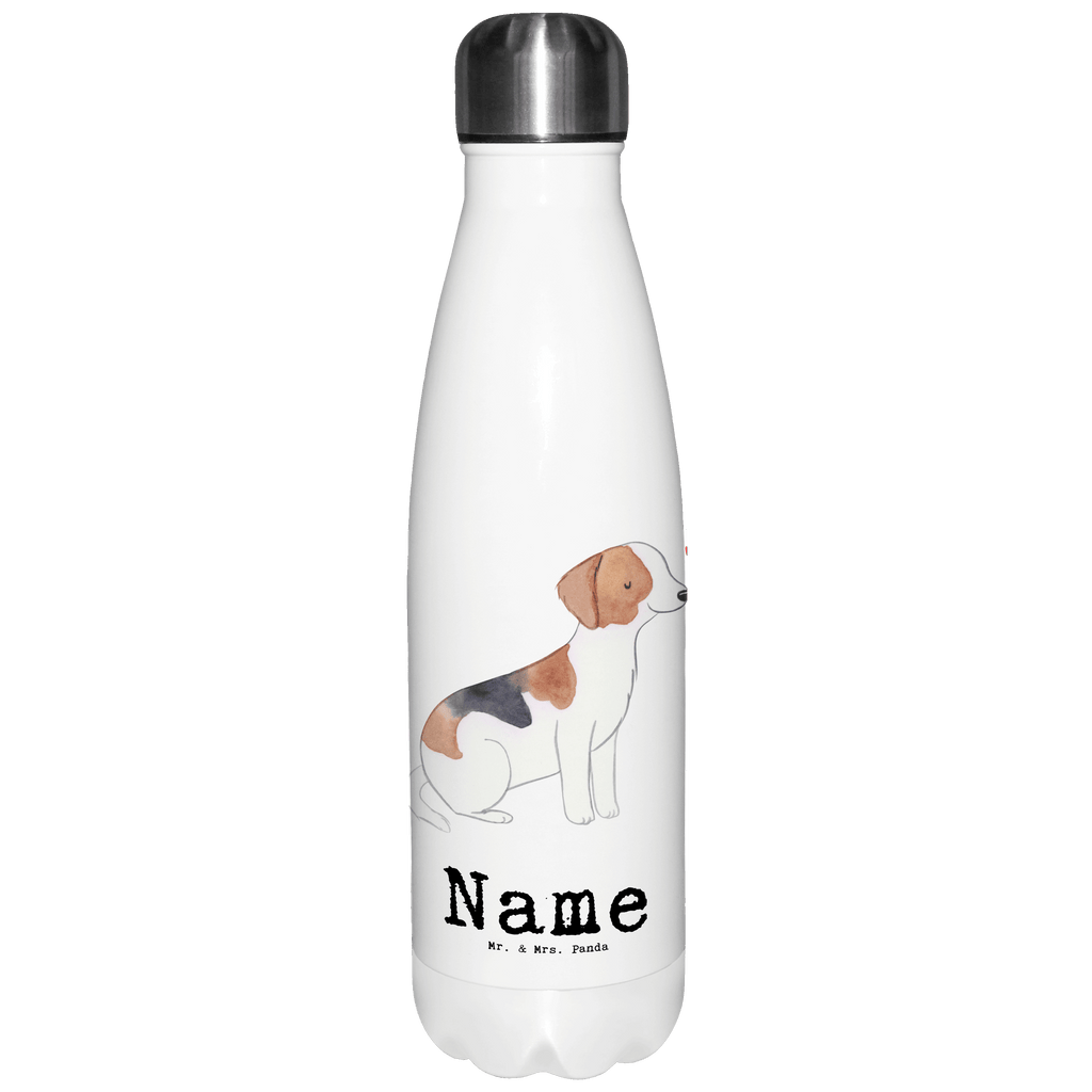 Personalisierte Thermosflasche Foxhound Lebensretter Personalisierte Isolierflasche, Personalisierte Thermoflasche, Personalisierte Trinkflasche, Trinkflasche Mit Namen, Wunschname, Bedrucken, Namensflasche, Hund, Hunderasse, Rassehund, Hundebesitzer, Geschenk, Tierfreund, Schenken, Welpe, Foxhound, Jagdhund, Laufhund