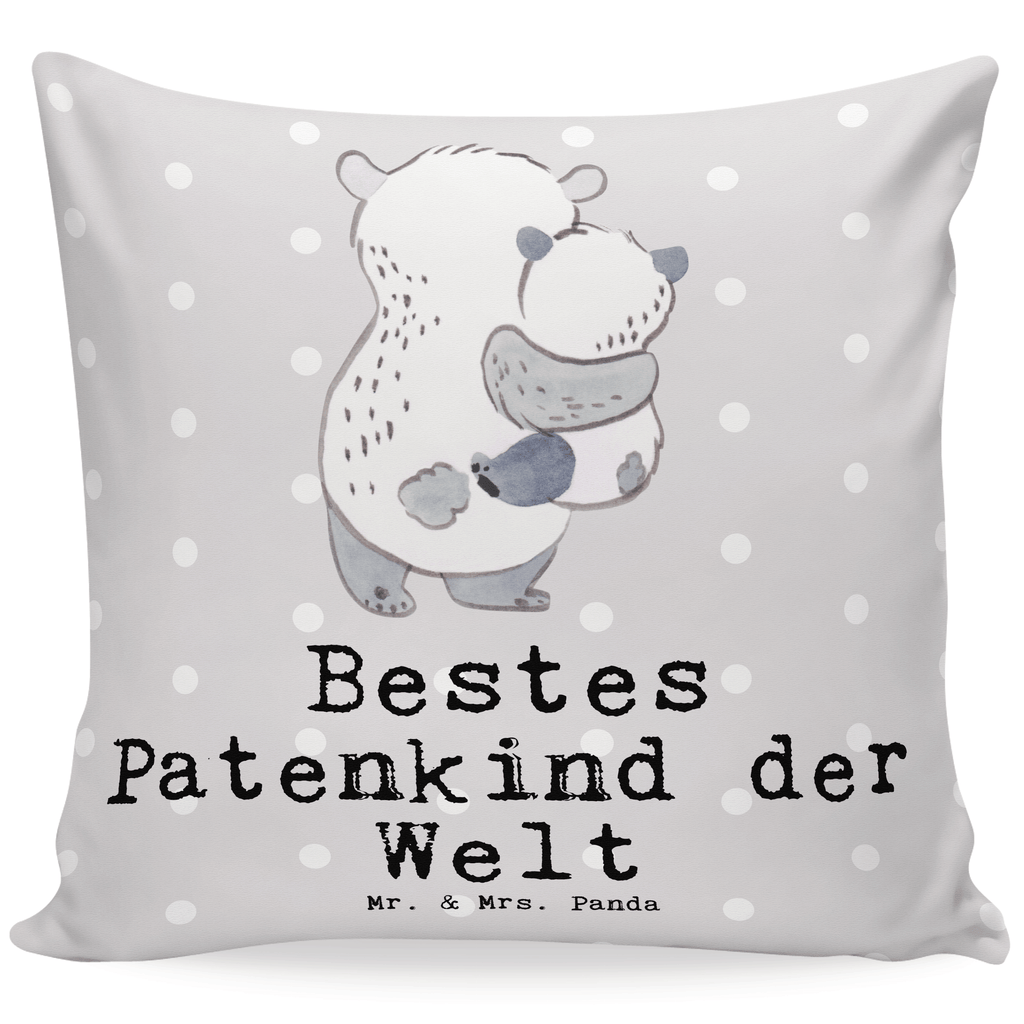 40x40 Kissen Panda Bestes Patenkind der Welt Kissenhülle, Kopfkissen, Sofakissen, Dekokissen, Motivkissen, sofakissen, sitzkissen, Kissen, Kissenbezüge, Kissenbezug 40x40, Kissen 40x40, Kissenhülle 40x40, Zierkissen, Couchkissen, Dekokissen Sofa, Sofakissen 40x40, Dekokissen 40x40, Kopfkissen 40x40, Kissen 40x40 Waschbar, für, Dankeschön, Geschenk, Schenken, Geburtstag, Geburtstagsgeschenk, Geschenkidee, Danke, Bedanken, Mitbringsel, Freude machen, Geschenktipp, Patenkind, Paten Kind, Pate, Taufe, Taufgeschenk, Patenonkel, Patentante, Tauffeier, Täufling, Nichte, Neffe