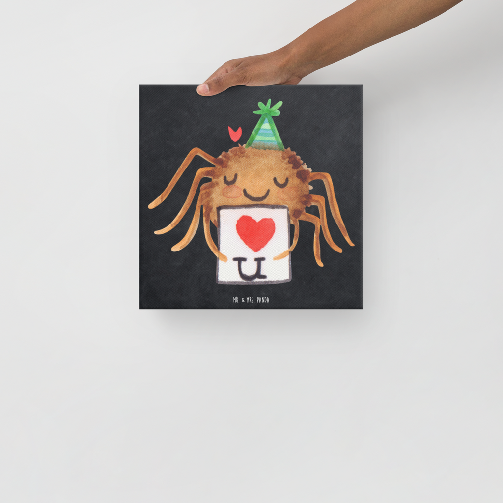 Leinwand Bild Spinne Agathe Brief Leinwand, Bild, Kunstdruck, Wanddeko, Dekoration, Spinne Agathe, Spinne, Agathe, Videos, Merchandise, Liebesbeweis, Ich Liebe dich, Heiratsantrag, Verliebt, Liebespaar, Liebesgeschenk, Treuebeweis, Treuetest