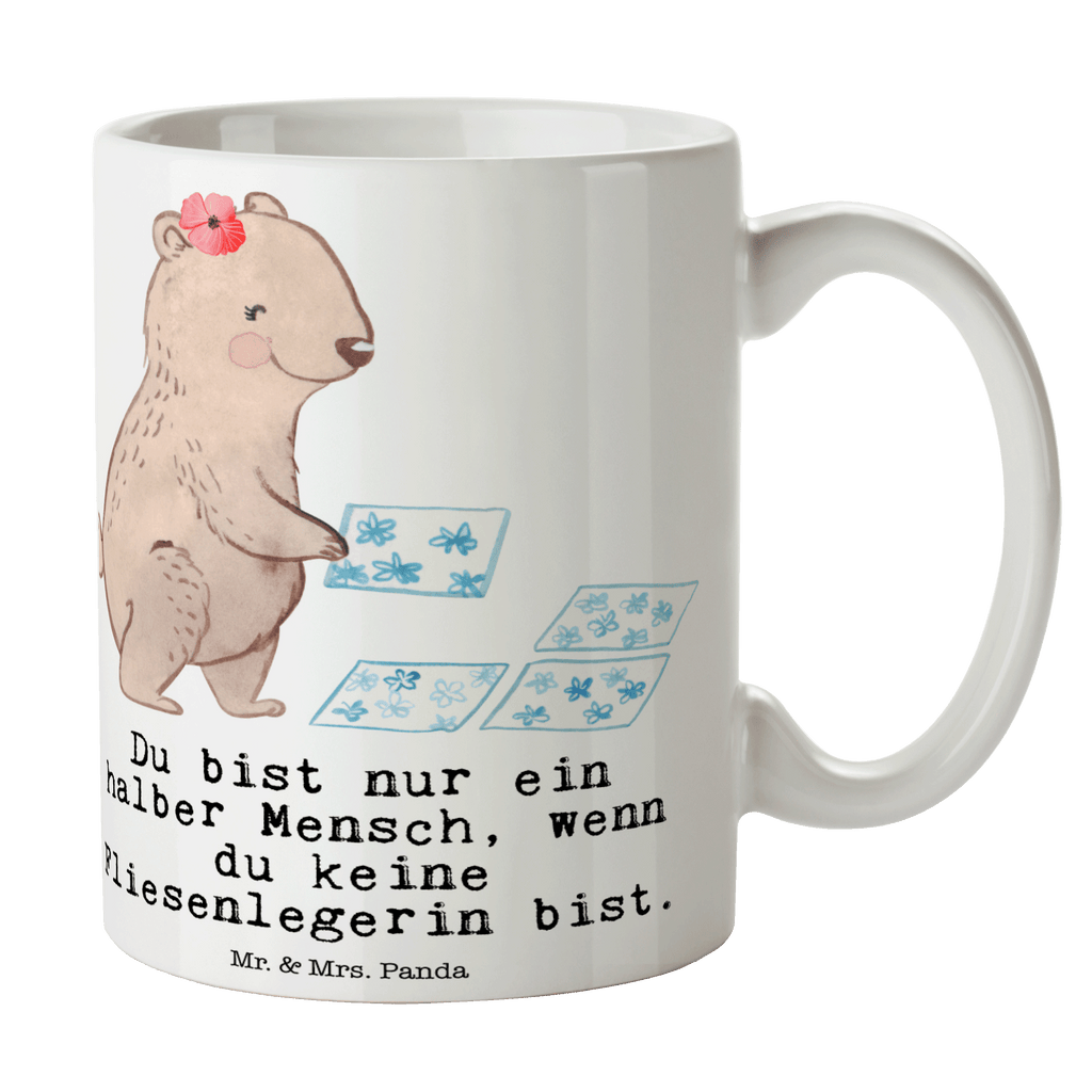 Tasse Fliesenlegerin mit Herz Tasse, Kaffeetasse, Teetasse, Becher, Kaffeebecher, Teebecher, Keramiktasse, Porzellantasse, Büro Tasse, Geschenk Tasse, Tasse Sprüche, Tasse Motive, Kaffeetassen, Tasse bedrucken, Designer Tasse, Cappuccino Tassen, Schöne Teetassen, Beruf, Ausbildung, Jubiläum, Abschied, Rente, Kollege, Kollegin, Geschenk, Schenken, Arbeitskollege, Mitarbeiter, Firma, Danke, Dankeschön, Fliesenlegerin, Gesellenprüfung, Fliesenlegermeisterin, Fliesenlegerbetrieb, Fliesenfachhandel, Handwerk