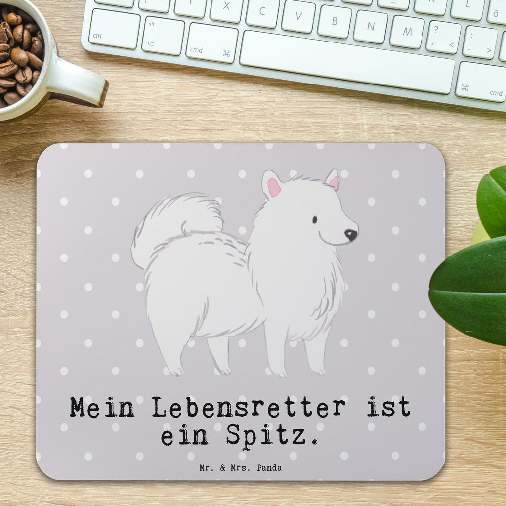 Mauspad Spitz Lebensretter Mousepad, Computer zubehör, Büroausstattung, PC Zubehör, Arbeitszimmer, Mauspad, Einzigartiges Mauspad, Designer Mauspad, Mausunterlage, Mauspad Büro, Hund, Hunderasse, Rassehund, Hundebesitzer, Geschenk, Tierfreund, Schenken, Welpe, Spitz