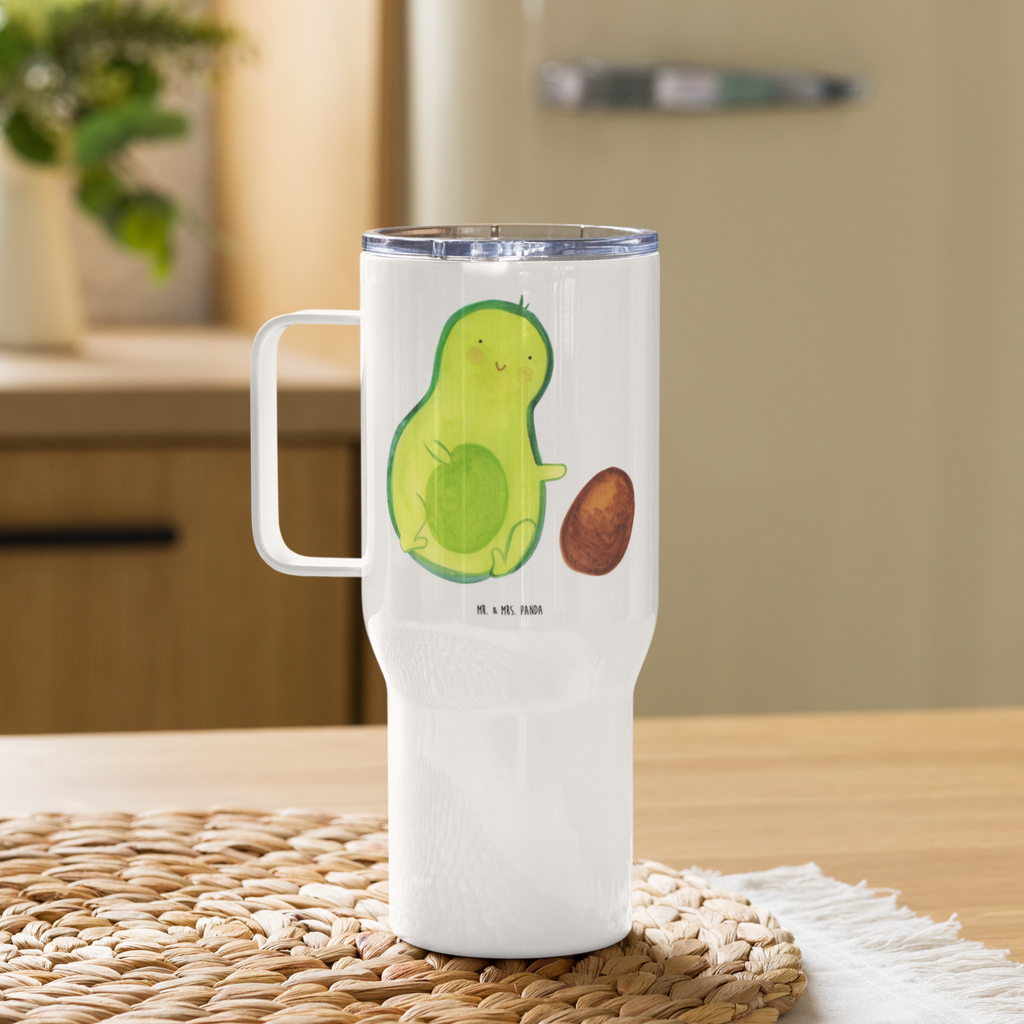 XXL Thermobecher Avocado Kern rollt Thermobecher, XL Thermobecher, Reisebecher, XL Reisetasse, Großer Thermobecher, Autobecher, Jumbo Becher, Avocado, Veggie, Vegan, Gesund, Avocados, Schwanger, Geburt, Geburtstag, Säugling, Kind, erstes Kind, zur Geburt, Schwangerschaft, Babyparty, Baby, große Liebe, Liebe, Love