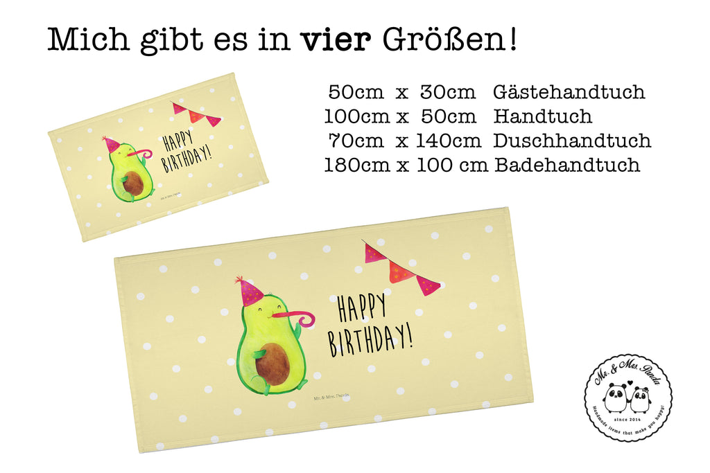 Handtuch Avocado Geburtstag Gästetuch, Reisehandtuch, Sport Handtuch, Frottier, Kinder Handtuch, Avocado, Veggie, Vegan, Gesund