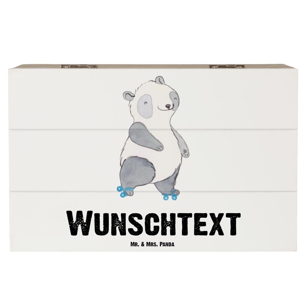 Personalisierte Holzkiste Panda Inliner fahren Tage Holzkiste mit Namen, Kiste mit Namen, Schatzkiste mit Namen, Truhe mit Namen, Schatulle mit Namen, Erinnerungsbox mit Namen, Erinnerungskiste, mit Namen, Dekokiste mit Namen, Aufbewahrungsbox mit Namen, Holzkiste Personalisiert, Kiste Personalisiert, Schatzkiste Personalisiert, Truhe Personalisiert, Schatulle Personalisiert, Erinnerungsbox Personalisiert, Erinnerungskiste Personalisiert, Dekokiste Personalisiert, Aufbewahrungsbox Personalisiert, Geschenkbox personalisiert, GEschenkdose personalisiert, Geschenk, Sport, Sportart, Hobby, Schenken, Danke, Dankeschön, Auszeichnung, Gewinn, Sportler, Inliner fahren, Rollschuh fahren, Rollerblades, inlinern