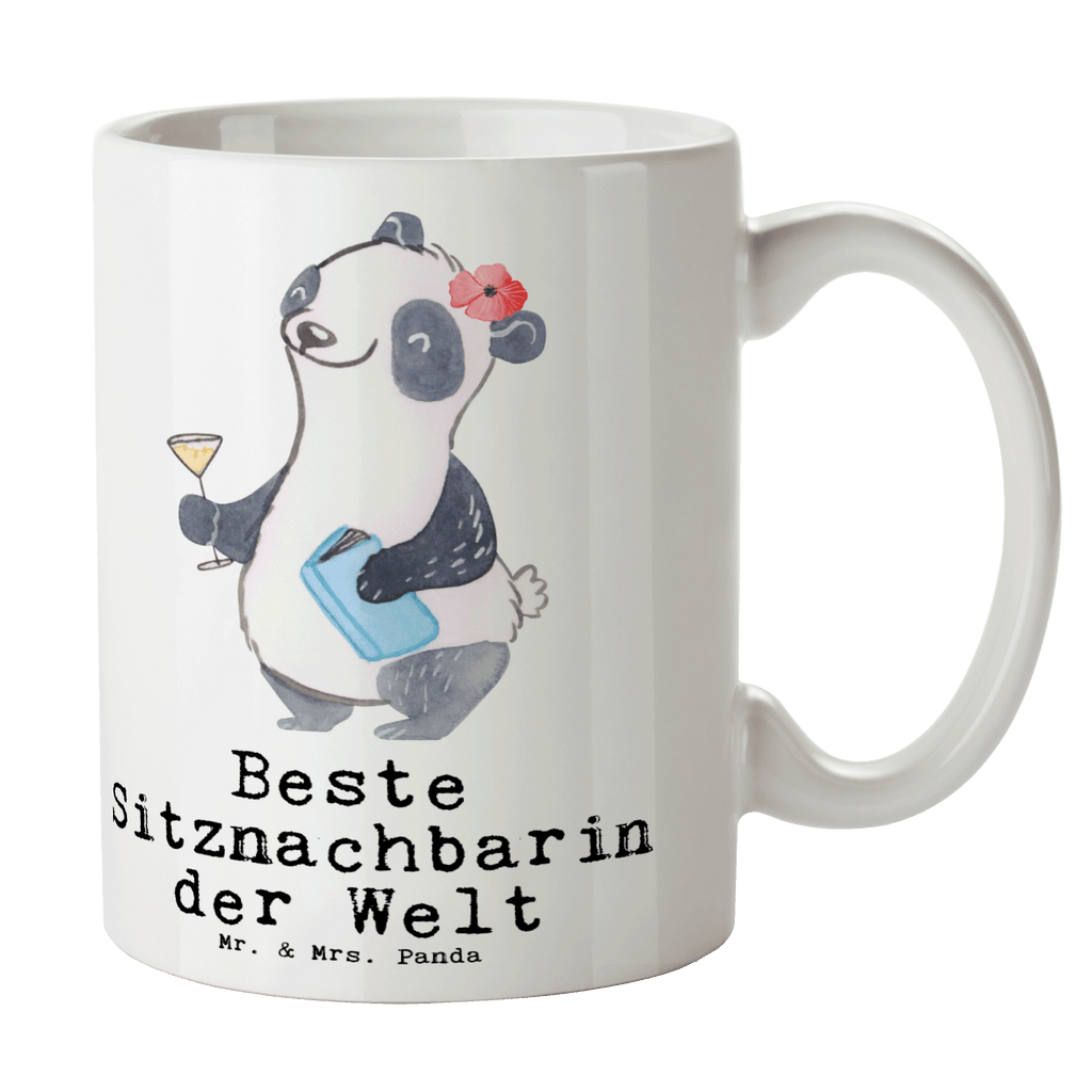 Tasse Panda Beste Sitznachbarin der Welt Tasse, Kaffeetasse, Teetasse, Becher, Kaffeebecher, Teebecher, Keramiktasse, Porzellantasse, Büro Tasse, Geschenk Tasse, Tasse Sprüche, Tasse Motive, Kaffeetassen, Tasse bedrucken, Designer Tasse, Cappuccino Tassen, Schöne Teetassen, für, Dankeschön, Geschenk, Schenken, Geburtstag, Geburtstagsgeschenk, Geschenkidee, Danke, Bedanken, Mitbringsel, Freude machen, Geschenktipp, Sitznachbarin, Stuhlnachbar, Mitschülerin, Nachbarin, Uni, Universität, Seminar, Kommilitone, Tischnachbar, Schule, Mitstudentin, Hochschule, Beste Sitznachbarin der Welt, Weltbeste Sitznachbarin