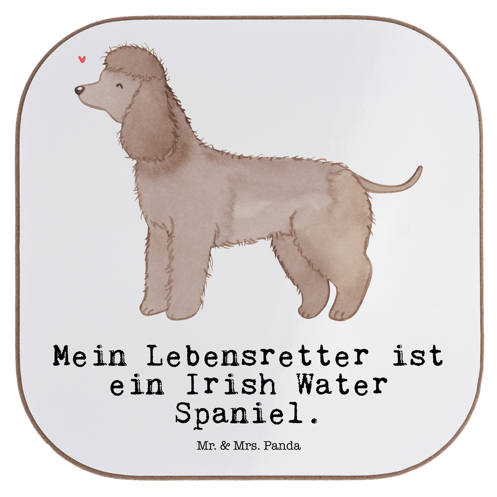 Quadratische Untersetzer Irish Water Spaniel Lebensretter Untersetzer, Bierdeckel, Glasuntersetzer, Untersetzer Gläser, Getränkeuntersetzer, Untersetzer aus Holz, Untersetzer für Gläser, Korkuntersetzer, Untersetzer Holz, Holzuntersetzer, Tassen Untersetzer, Untersetzer Design, Hund, Hunderasse, Rassehund, Hundebesitzer, Geschenk, Tierfreund, Schenken, Welpe, Irish Water Spaniel, Jagdhund