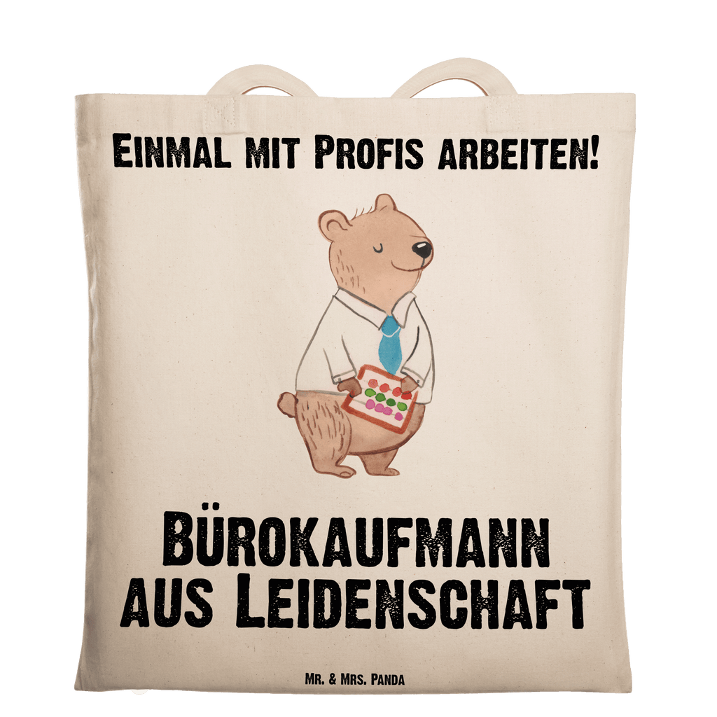 Tragetasche Bürokaufmann aus Leidenschaft Beuteltasche, Beutel, Einkaufstasche, Jutebeutel, Stoffbeutel, Tasche, Shopper, Umhängetasche, Strandtasche, Schultertasche, Stofftasche, Tragetasche, Badetasche, Jutetasche, Einkaufstüte, Laptoptasche, Beruf, Ausbildung, Jubiläum, Abschied, Rente, Kollege, Kollegin, Geschenk, Schenken, Arbeitskollege, Mitarbeiter, Firma, Danke, Dankeschön, Bürokaufmann, Kaufmann für Büromanagement