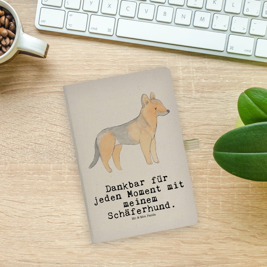 Baumwoll Notizbuch Schäferhund Moment Notizen, Eintragebuch, Tagebuch, Notizblock, Adressbuch, Journal, Kladde, Skizzenbuch, Notizheft, Schreibbuch, Schreibheft, Hund, Hunderasse, Rassehund, Hundebesitzer, Geschenk, Tierfreund, Schenken, Welpe, Schäferhund, Deutscher Schäferhund