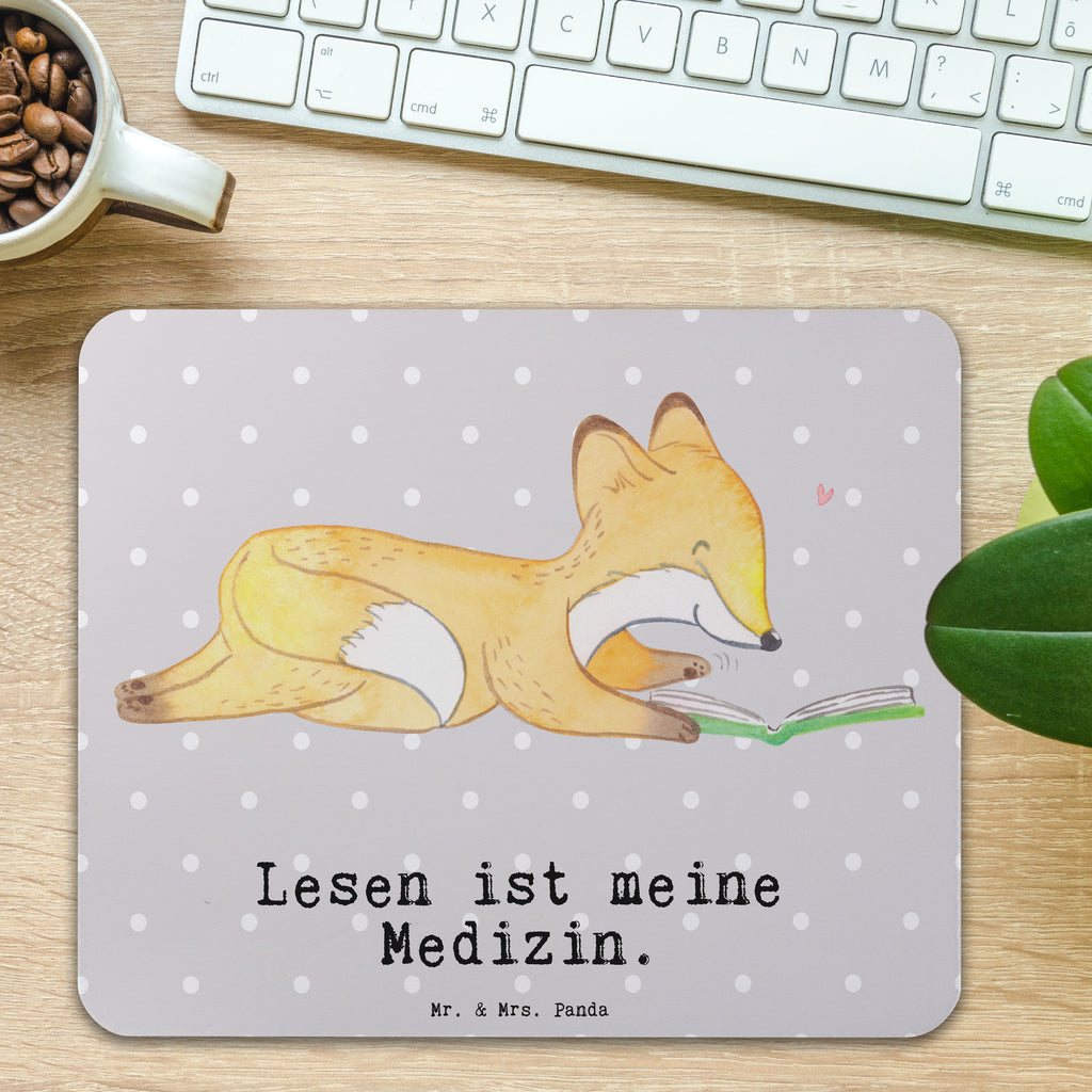 Mauspad Fuchs Lesen Medizin Mousepad, Computer zubehör, Büroausstattung, PC Zubehör, Arbeitszimmer, Mauspad, Einzigartiges Mauspad, Designer Mauspad, Mausunterlage, Mauspad Büro, Geschenk, Sport, Sportart, Hobby, Schenken, Danke, Dankeschön, Auszeichnung, Gewinn, Sportler, lesen, Bücher lesen, Bücherwurm