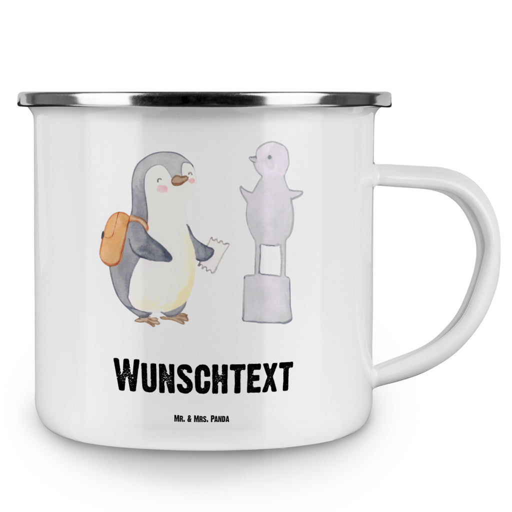 Personalisierte Emaille Tasse Pinguin Museum besuchen Emaille Tasse personalisiert, Emaille Tasse mit Namen, Campingtasse personalisiert, Namenstasse, Campingtasse bedrucken, Campinggeschirr personalsisert, tasse mit namen, personalisierte tassen, personalisierte tasse, tasse selbst gestalten, tasse bedrucken, tassen bedrucken, Geschenk, Sport, Sportart, Hobby, Schenken, Danke, Dankeschön, Auszeichnung, Gewinn, Sportler, Museum besuchen, Museen