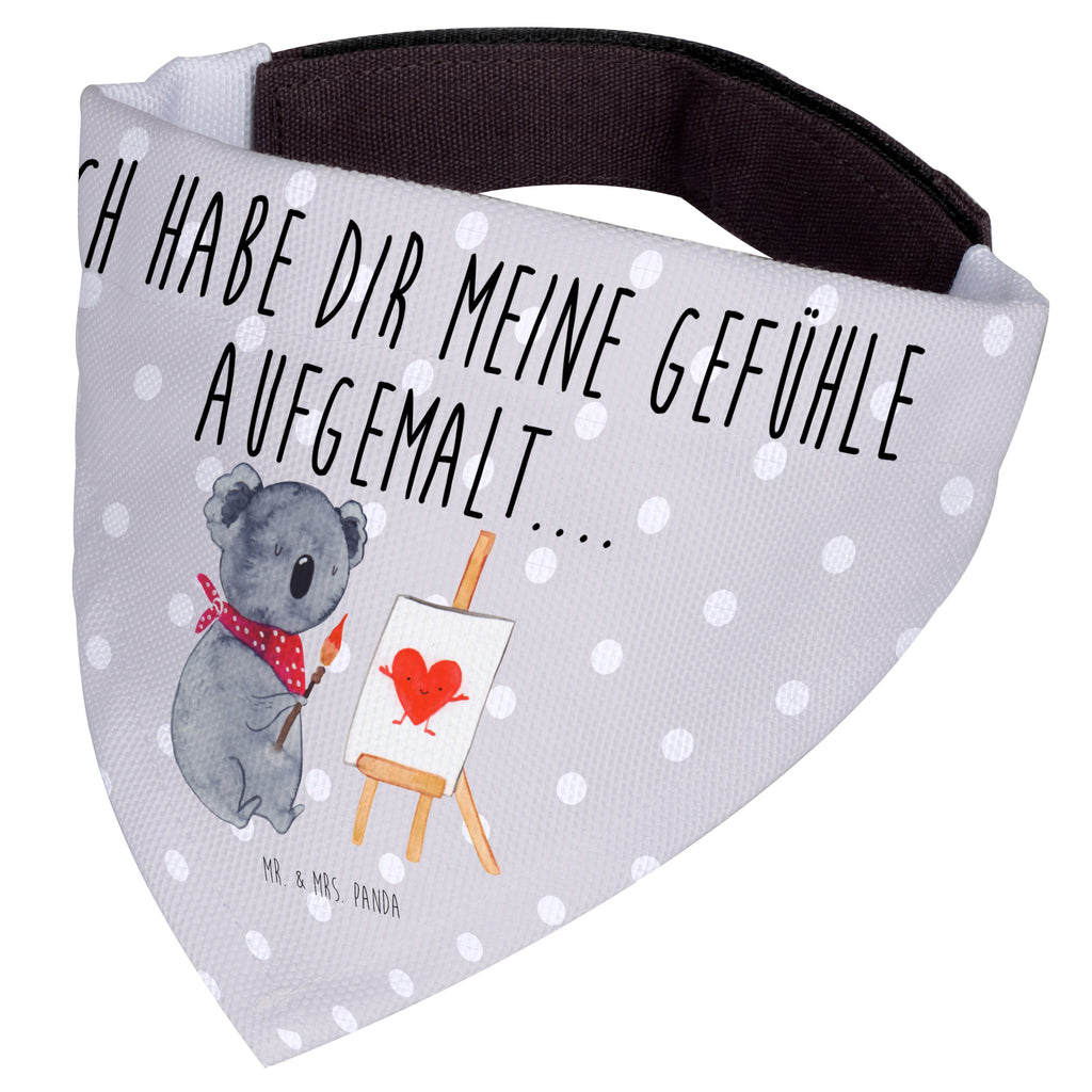 Hundehalstuch Koala Künstler Hundehalstuch, Halstuch, Hunde, Tuch, mittel, mittelgroße Hunde, Koala, Koalabär, Liebe, Liebensbeweis, Liebesgeschenk, Gefühle, Künstler, zeichnen