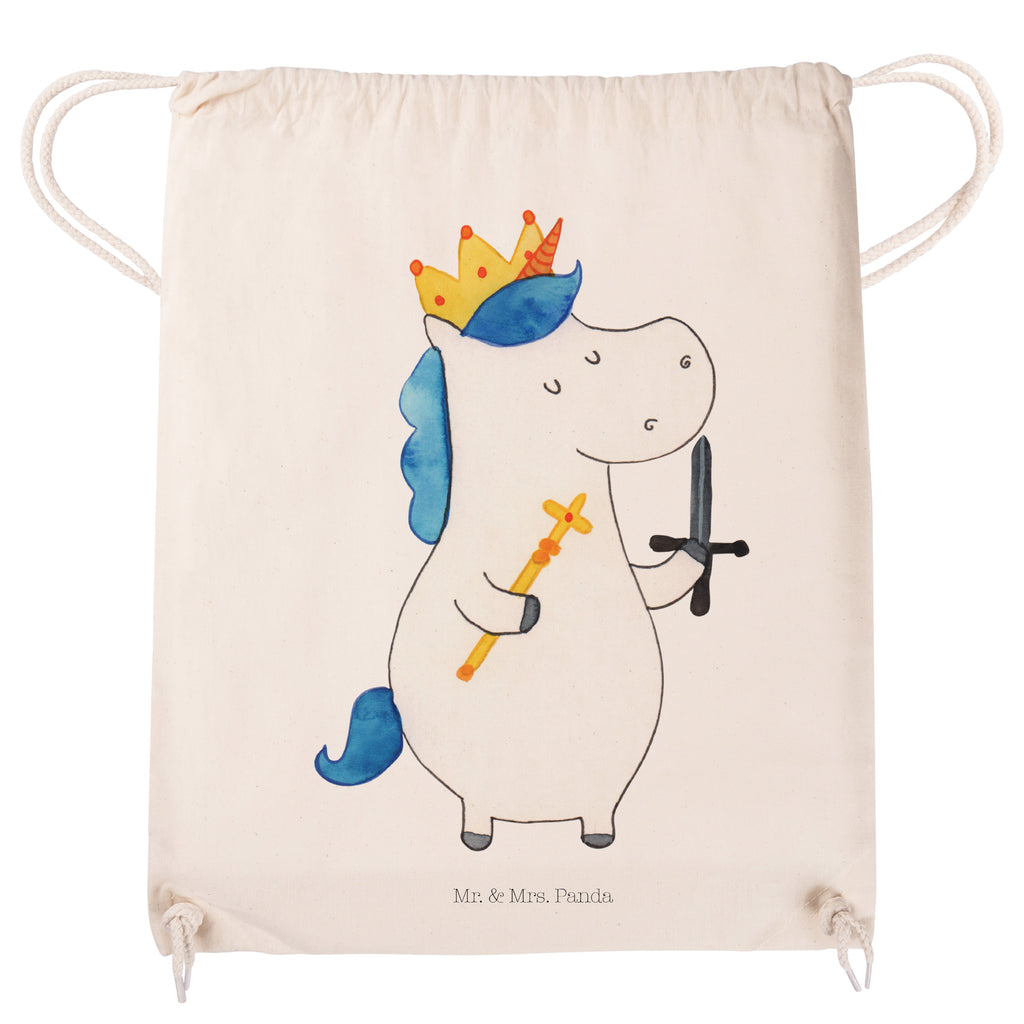 Sportbeutel Einhorn König mit Schwert Sportbeutel, Turnbeutel, Beutel, Sporttasche, Tasche, Stoffbeutel, Sportbeutel Kinder, Gymsack, Beutel Rucksack, Kleine Sporttasche, Sportzubehör, Turnbeutel Baumwolle, Einhorn, Einhörner, Einhorn Deko, Pegasus, Unicorn, König, Ritter, Mittelalter