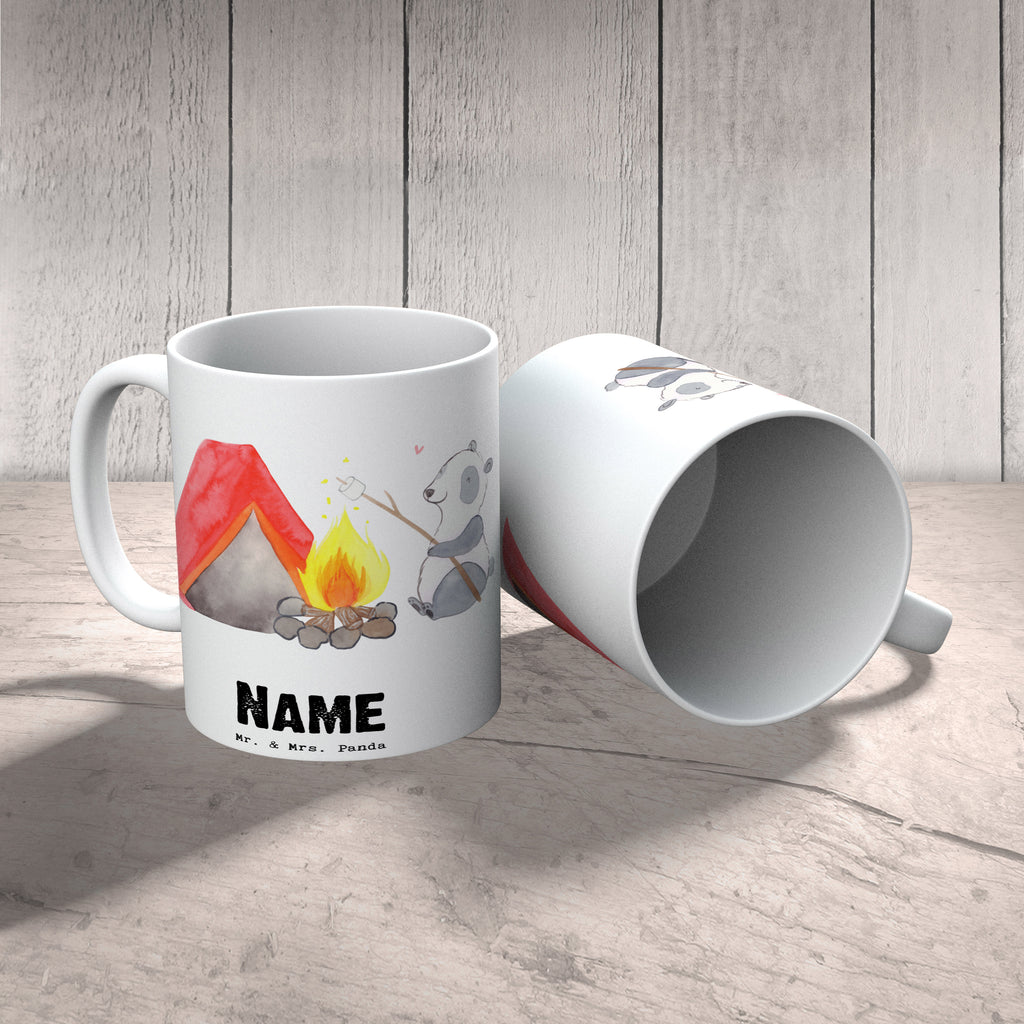 Personalisierte Tasse Panda Campen Personalisierte Tasse, Namenstasse, Wunschname, Personalisiert, Tasse, Namen, Drucken, Tasse mit Namen, Geschenk, Sport, Sportart, Hobby, Schenken, Danke, Dankeschön, Auszeichnung, Gewinn, Sportler, Campen, Camping, campen gehen, Zelten, Campingplatz