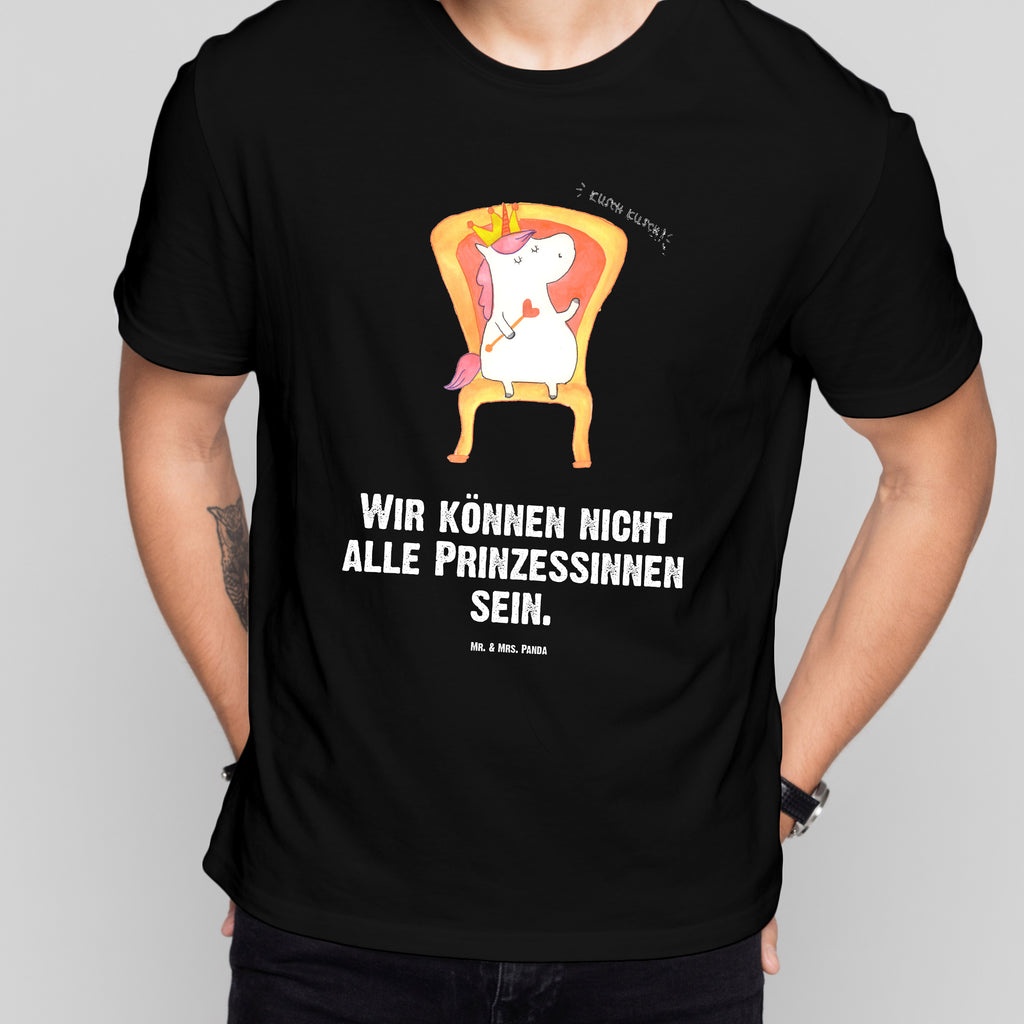 T-Shirt Standard Einhorn König T-Shirt, Shirt, Tshirt, Lustiges T-Shirt, T-Shirt mit Spruch, Party, Junggesellenabschied, Jubiläum, Geburstag, Herrn, Damen, Männer, Frauen, Schlafshirt, Nachthemd, Sprüche, Einhorn, Einhörner, Einhorn Deko, Pegasus, Unicorn, König, Präsident, Bundeskanzler, Herrscher, Kaiser, Prinzessin, Krone