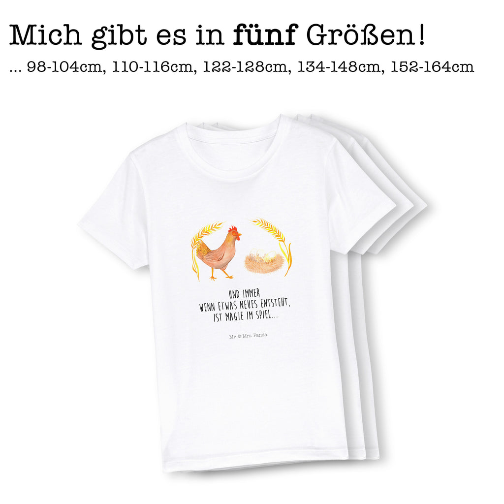 Organic Kinder T-Shirt Huhn Stolz Kinder T-Shirt, Kinder T-Shirt Mädchen, Kinder T-Shirt Jungen, Bauernhof, Hoftiere, Landwirt, Landwirtin, Hahn, Henne, Hühner, Eier, Hof, Landleben, Motivation, Geburt, Magie, Spruch, Schwangerschaft