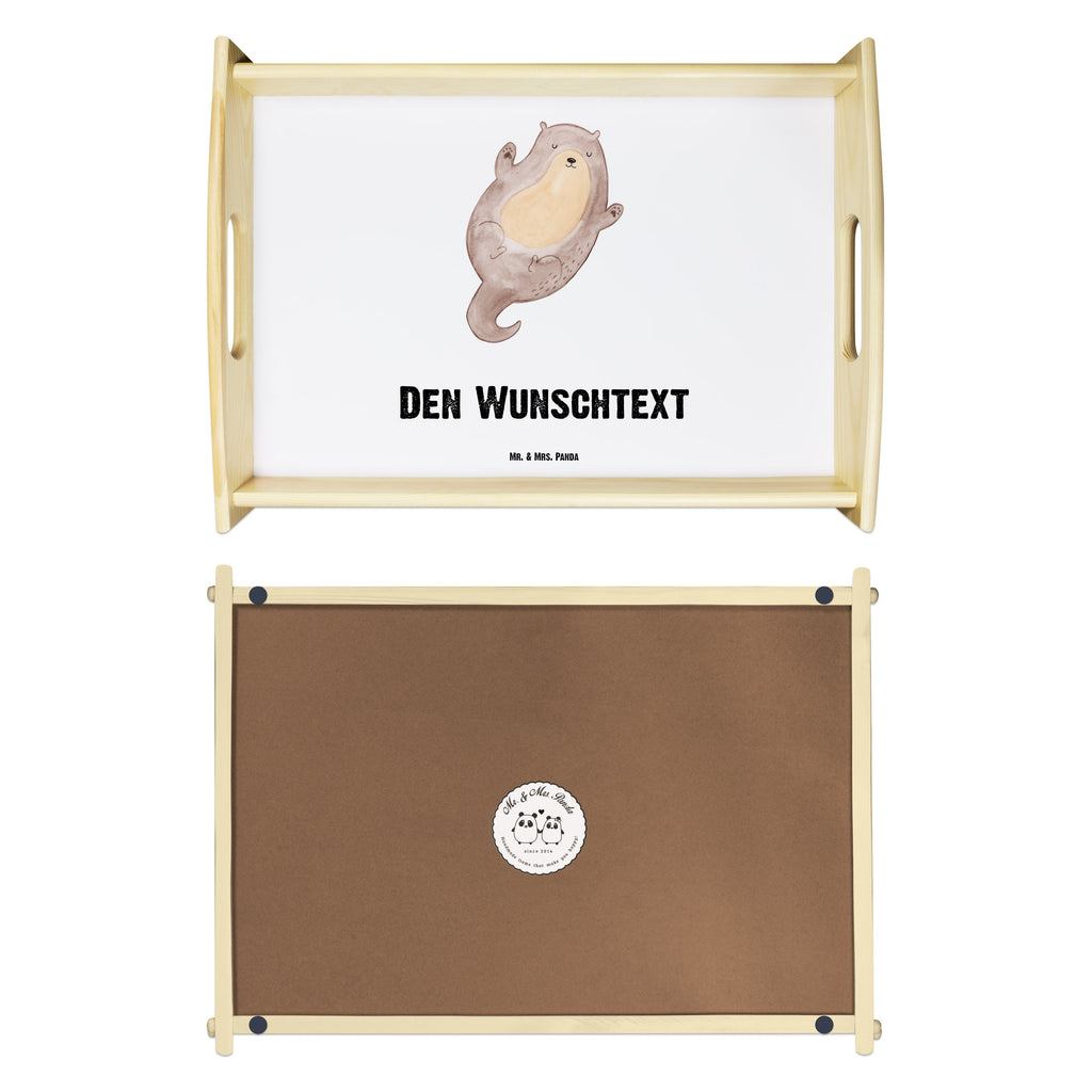 Personalisiertes Serviertablett Otter Umarmen Personalisiertes Serviertablett, Personalisiertes Tablett, Personalisiertes Holztablett, Personalisiertes Küchentablett, Personalisiertes Dekotablett, Personalisiertes Frühstückstablett, Serviertablett mit Namen, Tablett mit Namen, Otter, Fischotter, Seeotter, Otter Seeotter See Otter