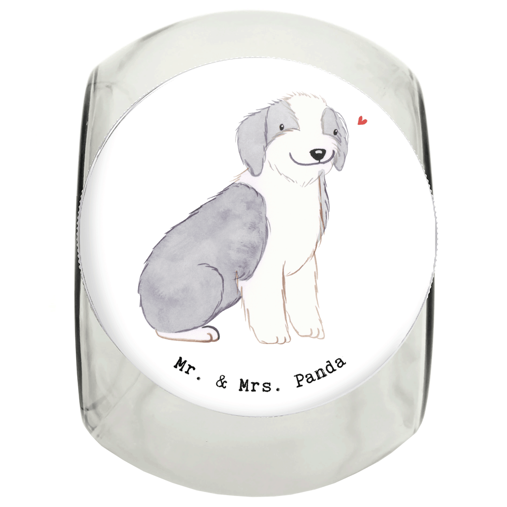 Leckerli Glas Bearded Collie Moment Leckerli Glas, Leckerli Glas Hund, Leckerli Glas Katze, Leckerli Dose, Hundeleckerlies Behälter, Hund, Hunderasse, Rassehund, Hundebesitzer, Geschenk, Tierfreund, Schenken, Welpe, Bearded Collie, britischer Hütehund