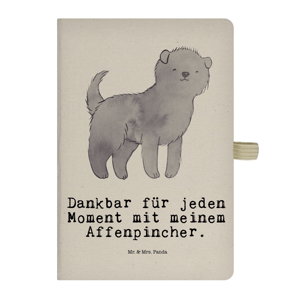 Baumwoll Notizbuch Affenpincher Moment Notizen, Eintragebuch, Tagebuch, Notizblock, Adressbuch, Journal, Kladde, Skizzenbuch, Notizheft, Schreibbuch, Schreibheft, Hund, Hunderasse, Rassehund, Hundebesitzer, Geschenk, Tierfreund, Schenken, Welpe, Affenpincher