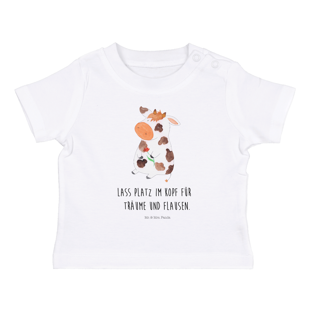 Organic Baby Shirt Kuh Baby T-Shirt, Jungen Baby T-Shirt, Mädchen Baby T-Shirt, Shirt, Bauernhof, Hoftiere, Landwirt, Landwirtin, Kuh, Kühe, Träume, Flausen, Spruch, Magie, Motivtion, Hof, Milch, Milchkuh