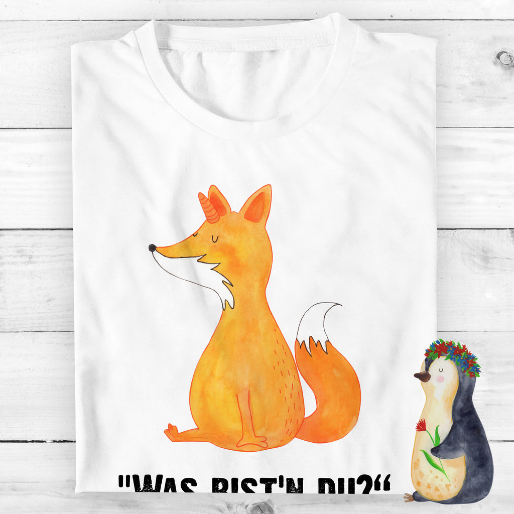 T-Shirt Standard Einhorn Fuchs T-Shirt, Shirt, Tshirt, Lustiges T-Shirt, T-Shirt mit Spruch, Party, Junggesellenabschied, Jubiläum, Geburstag, Herrn, Damen, Männer, Frauen, Schlafshirt, Nachthemd, Sprüche, Einhorn, Einhörner, Einhorn Deko, Pegasus, Unicorn, Fuchs, Unicorns, Fuchshörnchen, Fuchshorn, Foxycorn, Füchse