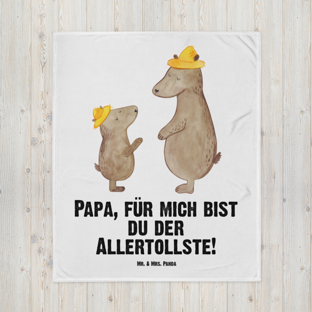 Babydecke Bären mit Hut Babydecke, Babygeschenk, Geschenk Geburt, Babyecke Kuscheldecke, Krabbeldecke, Familie, Vatertag, Muttertag, Bruder, Schwester, Mama, Papa, Oma, Opa, Bär, Bären, Vater, Papi, Paps, Dad, Daddy, Lieblingsmensch, Sohn, Söhne, Kind, Kinder, Vater-Sohn, Family, Vorbild