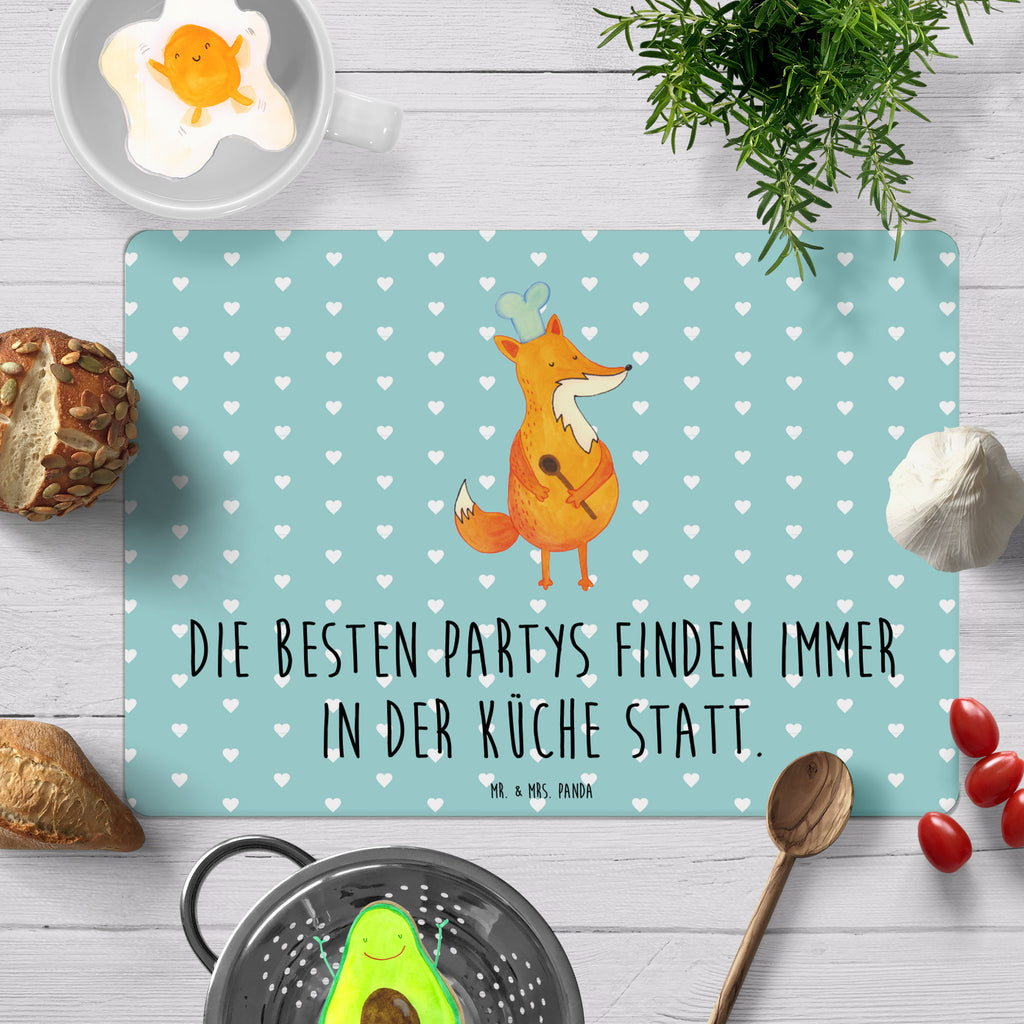 Tischset Fuchs Koch Tischset, Tischuntersetzer, Platzset, Fuchs, Füchse, Koch Geschenk, Küche Spruch, Küche Deko, Köche, Bäcker, Party Spruch, Spruch lustig, witzig