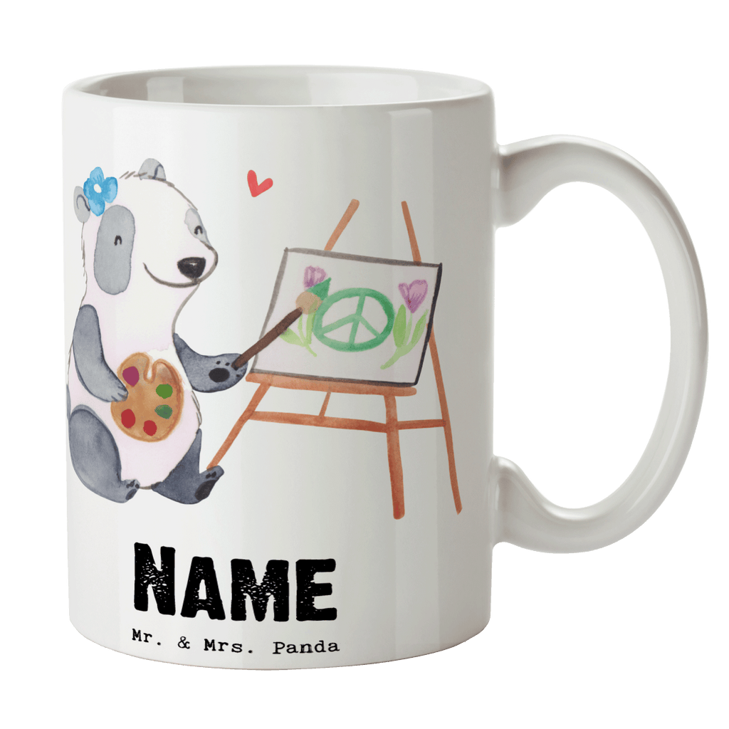 Personalisierte Tasse Künstlerin mit Herz Personalisierte Tasse, Namenstasse, Wunschname, Personalisiert, Tasse, Namen, Drucken, Tasse mit Namen, Beruf, Ausbildung, Jubiläum, Abschied, Rente, Kollege, Kollegin, Geschenk, Schenken, Arbeitskollege, Mitarbeiter, Firma, Danke, Dankeschön, Künstlerin, Malerin, Kunstmalerin, Galerie Eröffnung, Kunstschule