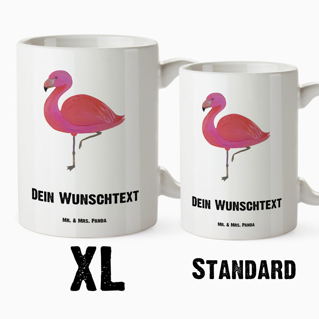 Personalisierte XL Tasse Flamingo classic Personalisierte XL Tasse, Personalisierte Große Tasse, Personalisierte Grosse Kaffeetasse, PErsonalisierter XL Becher, XL Teetasse mit Namen, XL Becher mit Namen, spülmaschinenfest, Jumbo Tasse, Groß, Personalisiert, XL Tasse mit Namen, XL Namenstasse, Jumbo Namenstasse, Flamingo, Einzigartig, Selbstliebe, Stolz, ich, für mich, Spruch, Freundin, Freundinnen, Außenseiter, Sohn, Tochter, Geschwister