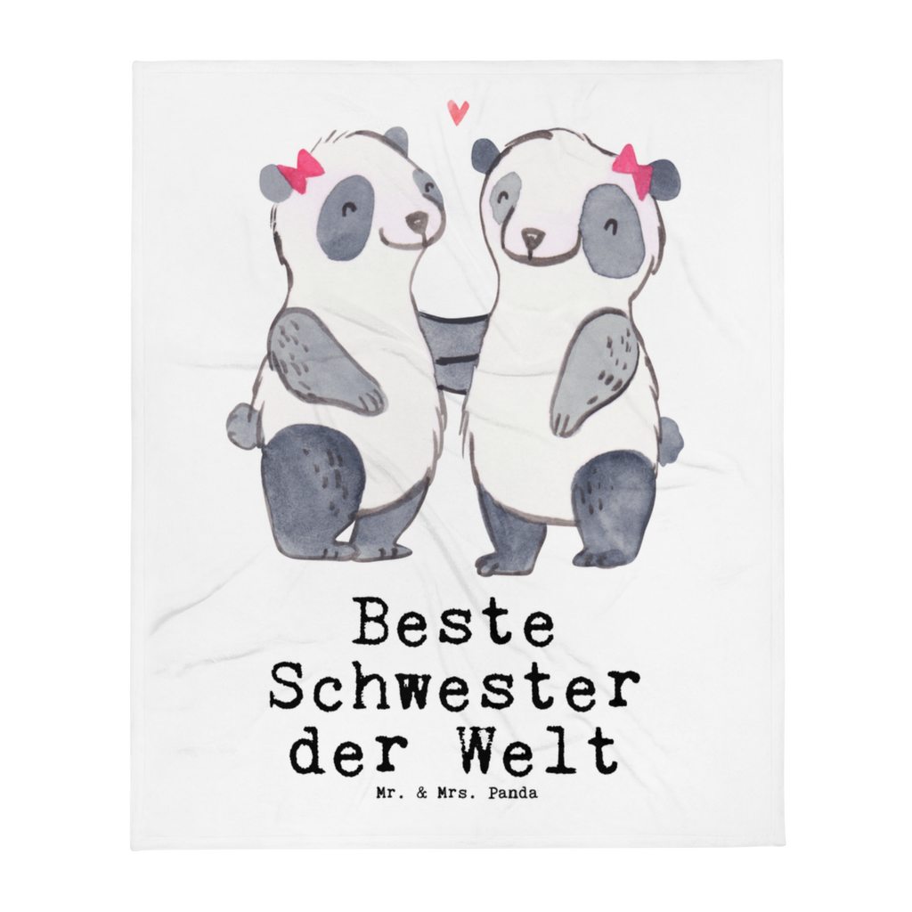 Kuscheldecke Panda Beste Schwester der Welt Decke, Wohndecke, Tagesdecke, Wolldecke, Sofadecke, für, Dankeschön, Geschenk, Schenken, Geburtstag, Geburtstagsgeschenk, Geschenkidee, Danke, Bedanken, Mitbringsel, Freude machen, Geschenktipp, Schwestern, Schwester, Geschwister, Schwesterherz, Sister, Familie, Kleinigkeit, Beste, Tochter, Liebe, Kinder