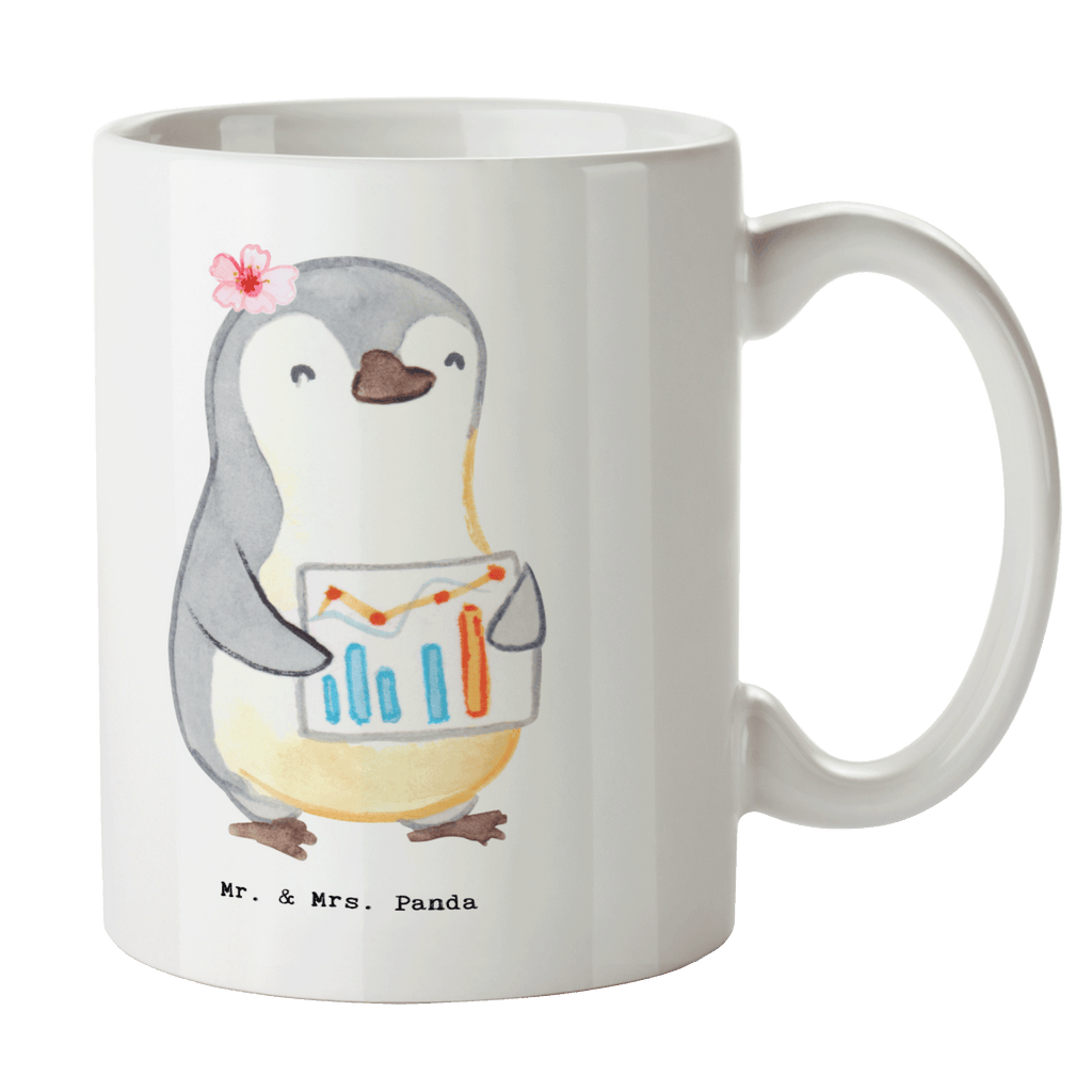 Tasse Wirtschaftsanalytikerin mit Herz Tasse, Kaffeetasse, Teetasse, Becher, Kaffeebecher, Teebecher, Keramiktasse, Porzellantasse, Büro Tasse, Geschenk Tasse, Tasse Sprüche, Tasse Motive, Kaffeetassen, Tasse bedrucken, Designer Tasse, Cappuccino Tassen, Schöne Teetassen, Beruf, Ausbildung, Jubiläum, Abschied, Rente, Kollege, Kollegin, Geschenk, Schenken, Arbeitskollege, Mitarbeiter, Firma, Danke, Dankeschön