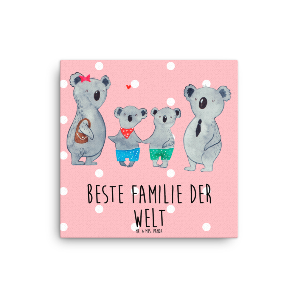 Leinwand Bild Koala Familie zwei Leinwand, Bild, Kunstdruck, Wanddeko, Dekoration, Familie, Vatertag, Muttertag, Bruder, Schwester, Mama, Papa, Oma, Opa, Koala, Koalabär, beste Familie, Familienzeit, Familienleben, Koalafamilie, Lieblingsfamilie