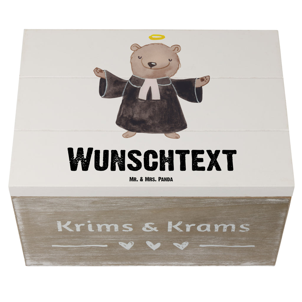 Personalisierte Holzkiste Pfarrer mit Herz Holzkiste mit Namen, Kiste mit Namen, Schatzkiste mit Namen, Truhe mit Namen, Schatulle mit Namen, Erinnerungsbox mit Namen, Erinnerungskiste, mit Namen, Dekokiste mit Namen, Aufbewahrungsbox mit Namen, Holzkiste Personalisiert, Kiste Personalisiert, Schatzkiste Personalisiert, Truhe Personalisiert, Schatulle Personalisiert, Erinnerungsbox Personalisiert, Erinnerungskiste Personalisiert, Dekokiste Personalisiert, Aufbewahrungsbox Personalisiert, Geschenkbox personalisiert, GEschenkdose personalisiert, Beruf, Ausbildung, Jubiläum, Abschied, Rente, Kollege, Kollegin, Geschenk, Schenken, Arbeitskollege, Mitarbeiter, Firma, Danke, Dankeschön, Pastor, Diener Gottes<br />Geistlicher, Pfarrer, Prediger<br />Priester, Theologe, Kirche