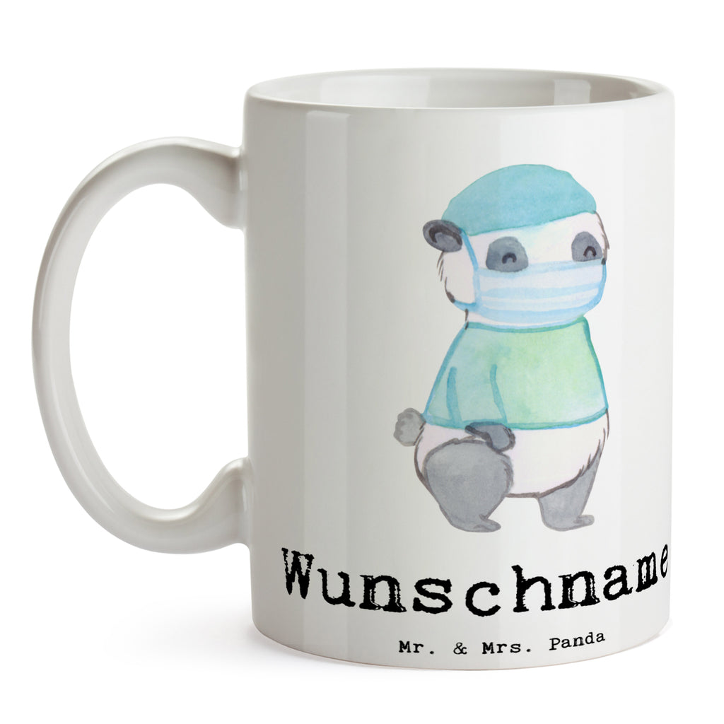 Personalisierte Tasse Chirurg mit Herz Personalisierte Tasse, Namenstasse, Wunschname, Personalisiert, Tasse, Namen, Drucken, Tasse mit Namen, Beruf, Ausbildung, Jubiläum, Abschied, Rente, Kollege, Kollegin, Geschenk, Schenken, Arbeitskollege, Mitarbeiter, Firma, Danke, Dankeschön, Chirurg, Unfallchirurg, Notfallchirurg, Krankenhaus, Arzt, Mediziner