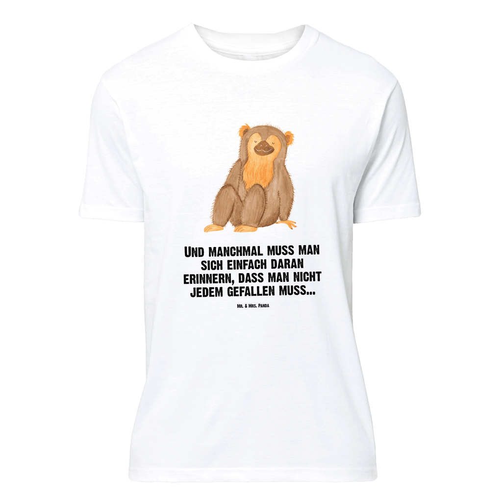 T-Shirt Standard Affe T-Shirt, Shirt, Tshirt, Lustiges T-Shirt, T-Shirt mit Spruch, Party, Junggesellenabschied, Jubiläum, Geburstag, Herrn, Damen, Männer, Frauen, Schlafshirt, Nachthemd, Sprüche, Afrika, Wildtiere, Affe, Äffchen, Affen, Selbstliebe, Respekt, Motivation, Selbstachtung, Liebe, Selbstbewusstsein, Selfcare