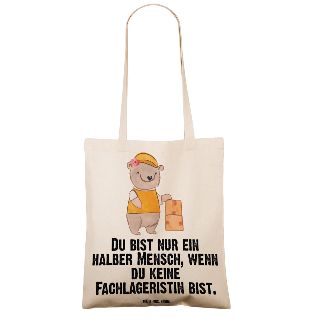 Tragetasche Fachlageristin mit Herz Beuteltasche, Beutel, Einkaufstasche, Jutebeutel, Stoffbeutel, Tasche, Shopper, Umhängetasche, Strandtasche, Schultertasche, Stofftasche, Tragetasche, Badetasche, Jutetasche, Einkaufstüte, Laptoptasche, Beruf, Ausbildung, Jubiläum, Abschied, Rente, Kollege, Kollegin, Geschenk, Schenken, Arbeitskollege, Mitarbeiter, Firma, Danke, Dankeschön, Lagerarbeiterin, Fachlageristin, Lageristin, Lagerverwalterin