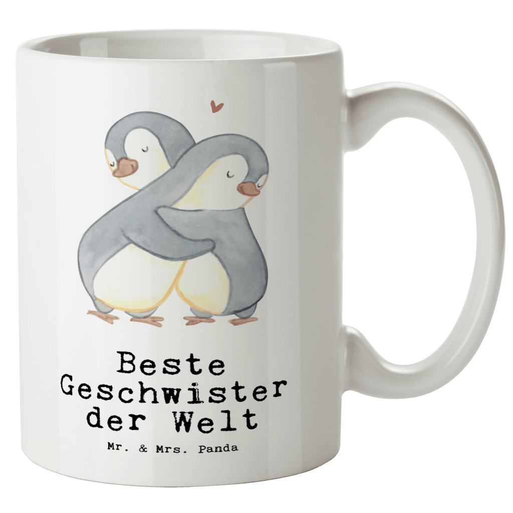 XL Tasse Pinguin Beste Geschwister der Welt XL Tasse, Große Tasse, Grosse Kaffeetasse, XL Becher, XL Teetasse, spülmaschinenfest, Jumbo Tasse, Groß, für, Dankeschön, Geschenk, Schenken, Geburtstag, Geburtstagsgeschenk, Geschenkidee, Danke, Bedanken, Mitbringsel, Freude machen, Geschenktipp, Geschwister, Geschwisterchen, Bruder, Schwester, Schwestern, Brüder, Familie, Nachwuchs