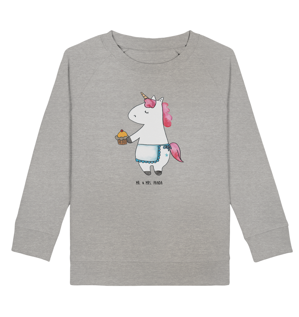 Organic Kinder Pullover Einhorn Muffin Kinder Pullover, Kinder Sweatshirt, Jungen, Mädchen, Einhorn, Einhörner, Einhorn Deko, Pegasus, Unicorn, Geburtstag, Backen, Muffin, Kekse, Geburtstagsgrüße, Glückwünsche, Liebesgrüße, Grüße