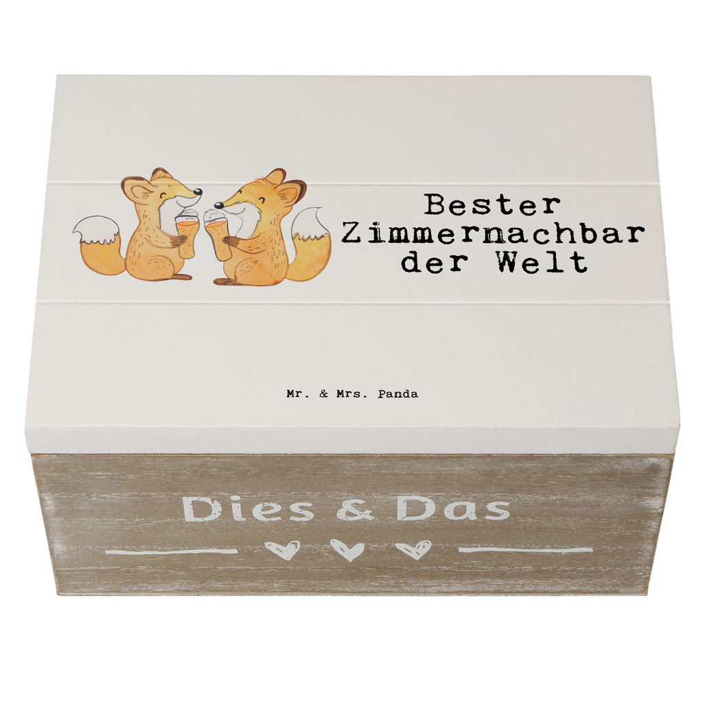 Holzkiste Fuchs Bester Zimmernachbar der Welt Holzkiste, Kiste, Schatzkiste, Truhe, Schatulle, XXL, Erinnerungsbox, Erinnerungskiste, Dekokiste, Aufbewahrungsbox, Geschenkbox, Geschenkdose, für, Dankeschön, Geschenk, Schenken, Geburtstag, Geburtstagsgeschenk, Geschenkidee, Danke, Bedanken, Mitbringsel, Freude machen, Geschenktipp, Zimmernachbar, Zimmernachbarn, Zimmer, Krankenhaus, Patient, Kollegin, Wohnheim, Nachbar, WG, Studentenwohnheim