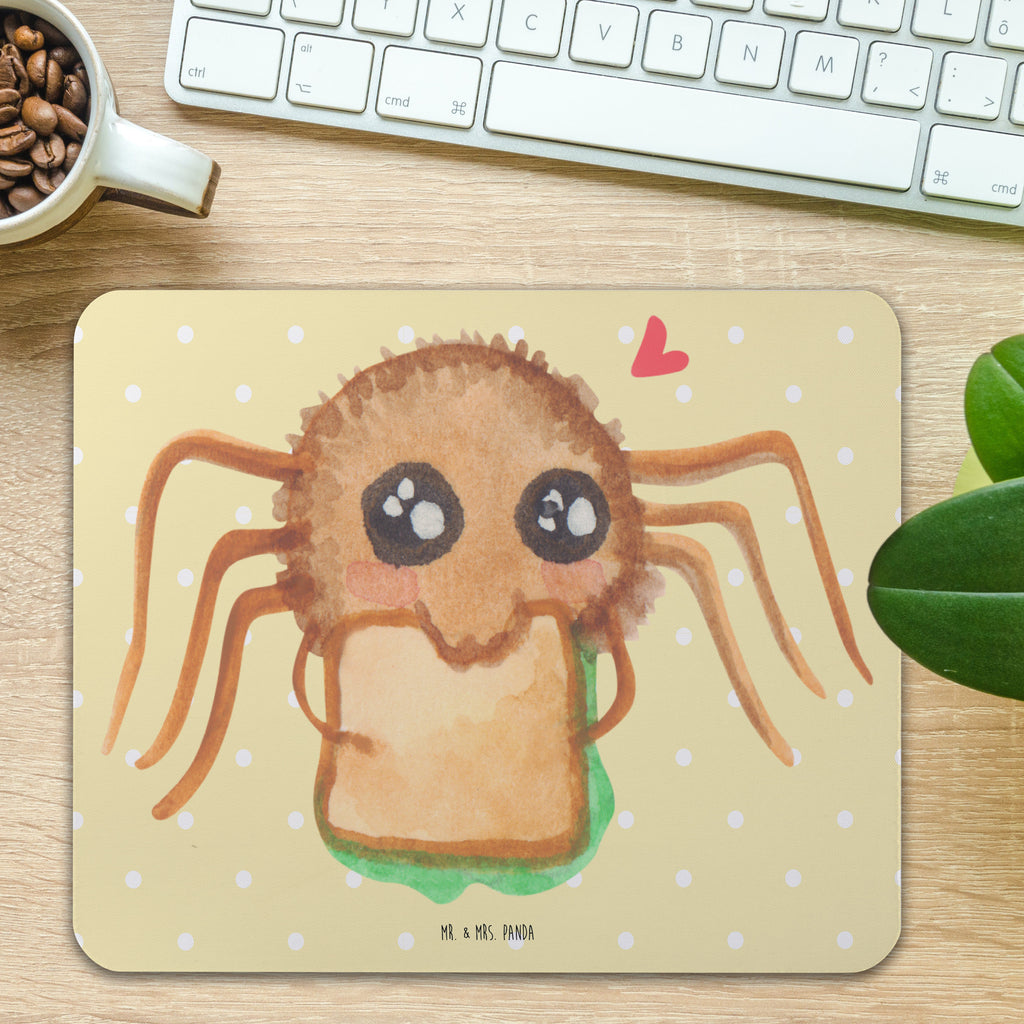 Mauspad Spinne Agathe Sandwich Mousepad, Computer zubehör, Büroausstattung, PC Zubehör, Arbeitszimmer, Mauspad, Einzigartiges Mauspad, Designer Mauspad, Mausunterlage, Mauspad Büro, Spinne Agathe, Spinne, Agathe, Videos, Merchandise, Glück, Mut, Hungrig, Verfressen, Lebensfreude, Alles wird gut, Hunger