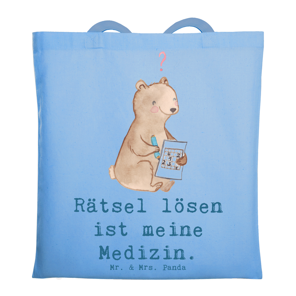 Tragetasche Bär Rätsel lösen Beuteltasche, Beutel, Einkaufstasche, Jutebeutel, Stoffbeutel, Tasche, Shopper, Umhängetasche, Strandtasche, Schultertasche, Stofftasche, Tragetasche, Badetasche, Jutetasche, Einkaufstüte, Laptoptasche, Geschenk, Sport, Sportart, Hobby, Schenken, Danke, Dankeschön, Auszeichnung, Gewinn, Sportler, Rätsel lösen, Kreuzworträtsel lösen, Knobeln, Gedächtnistraining, Gedächtnissport