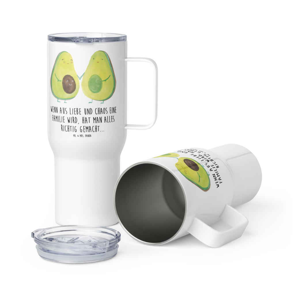 XXL Thermobecher Avocado Pärchen Thermobecher, XL Thermobecher, Reisebecher, XL Reisetasse, Großer Thermobecher, Autobecher, Jumbo Becher, Avocado, Veggie, Vegan, Gesund, Avocuddle, Liebe, Schwangerschaft, Familie, Babyshower, Babyparty, Hochzeit, Kinder, Avocados, Geburt