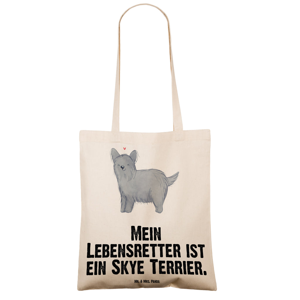 Tragetasche Skye Terrier Lebensretter Beuteltasche, Beutel, Einkaufstasche, Jutebeutel, Stoffbeutel, Tasche, Shopper, Umhängetasche, Strandtasche, Schultertasche, Stofftasche, Tragetasche, Badetasche, Jutetasche, Einkaufstüte, Laptoptasche, Hund, Hunderasse, Rassehund, Hundebesitzer, Geschenk, Tierfreund, Schenken, Welpe, Skye Terrier, Terrier