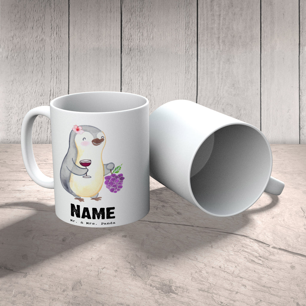 Personalisierte Tasse Winzerin mit Herz Personalisierte Tasse, Namenstasse, Wunschname, Personalisiert, Tasse, Namen, Drucken, Tasse mit Namen, Beruf, Ausbildung, Jubiläum, Abschied, Rente, Kollege, Kollegin, Geschenk, Schenken, Arbeitskollege, Mitarbeiter, Firma, Danke, Dankeschön