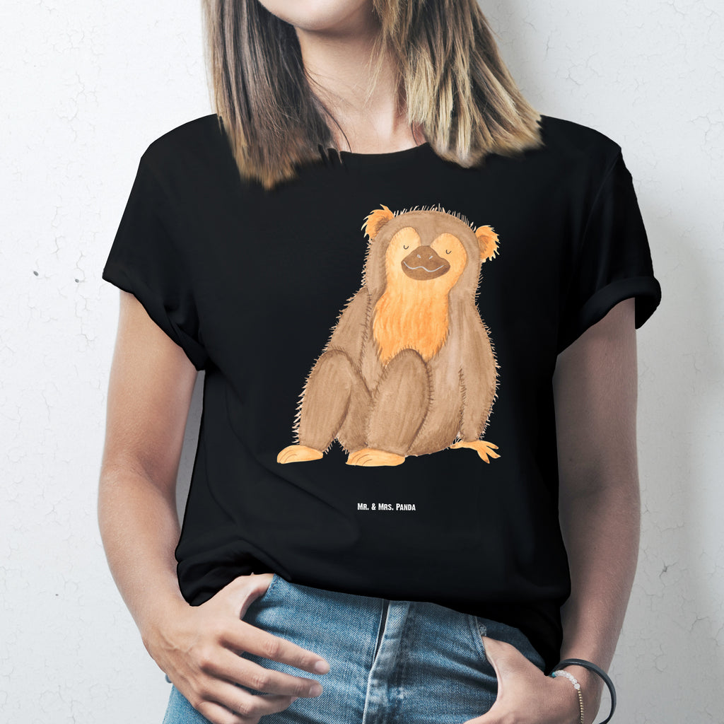 T-Shirt Standard Affe T-Shirt, Shirt, Tshirt, Lustiges T-Shirt, T-Shirt mit Spruch, Party, Junggesellenabschied, Jubiläum, Geburstag, Herrn, Damen, Männer, Frauen, Schlafshirt, Nachthemd, Sprüche, Afrika, Wildtiere, Affe, Äffchen, Affen, Selbstliebe, Respekt, Motivation, Selbstachtung, Liebe, Selbstbewusstsein, Selfcare