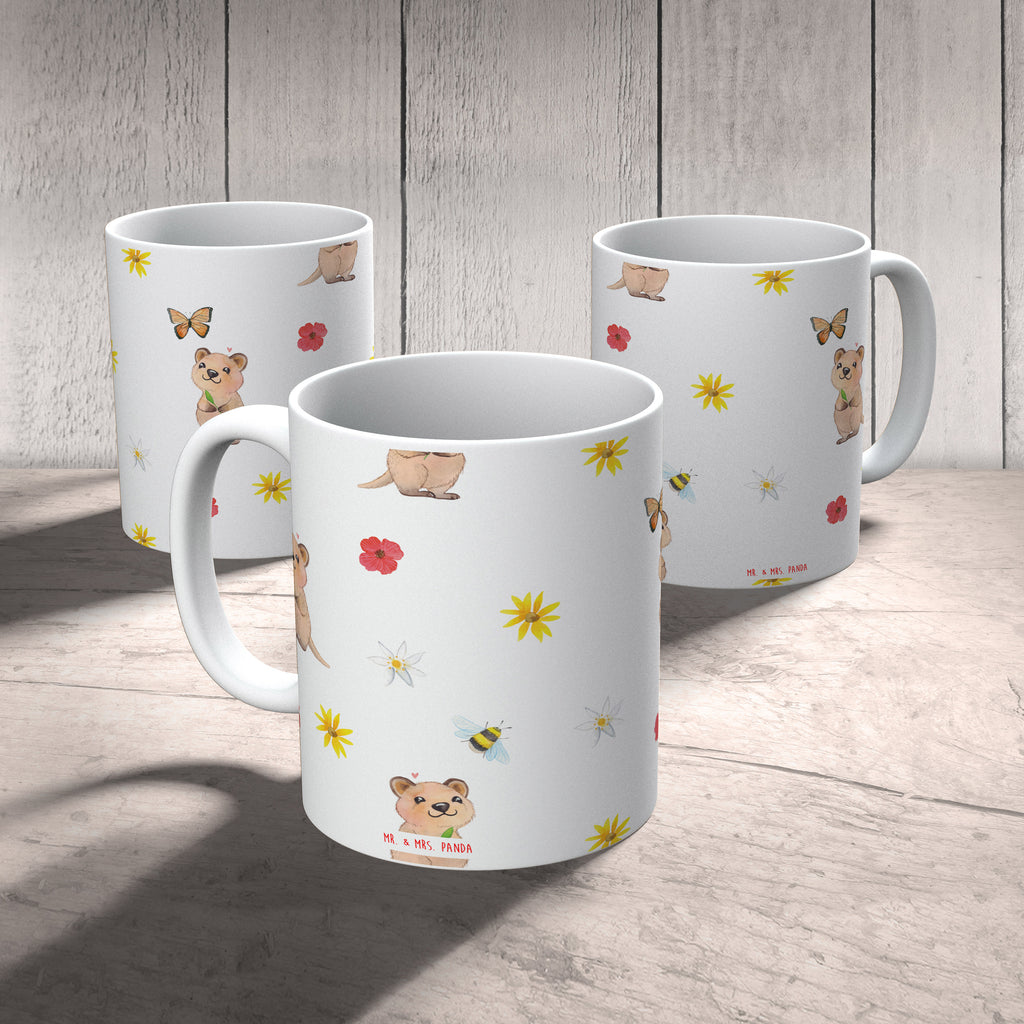 Tasse Quokka Happy Muster Tasse, Kaffeetasse, Teetasse, Becher, Kaffeebecher, Teebecher, Keramiktasse, Porzellantasse, Büro Tasse, Geschenk Tasse, Tasse Sprüche, Tasse Motive, Kaffeetassen, Tasse bedrucken, Designer Tasse, Cappuccino Tassen, Schöne Teetassen, Tiermotive, Gute Laune, lustige Sprüche, Tiere, Quokka, Verschieben, Aufschieberitis, Lustiger Spruch, Niedliches Tier, Dinge erledigen