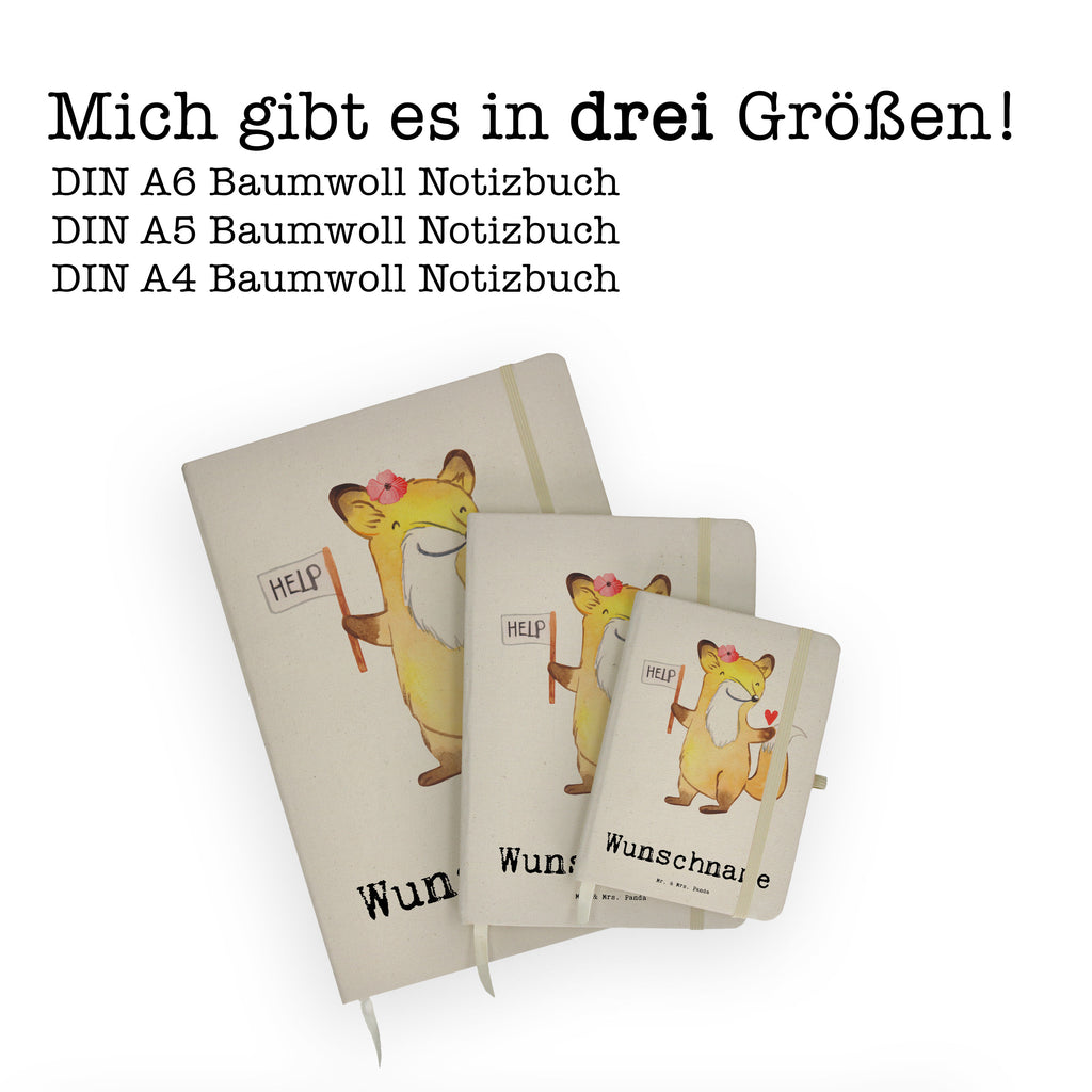 DIN A4 Personalisiertes Notizbuch Sozialarbeiterin mit Herz Personalisiertes Notizbuch, Notizbuch mit Namen, Notizbuch bedrucken, Personalisierung, Namensbuch, Namen, Beruf, Ausbildung, Jubiläum, Abschied, Rente, Kollege, Kollegin, Geschenk, Schenken, Arbeitskollege, Mitarbeiter, Firma, Danke, Dankeschön