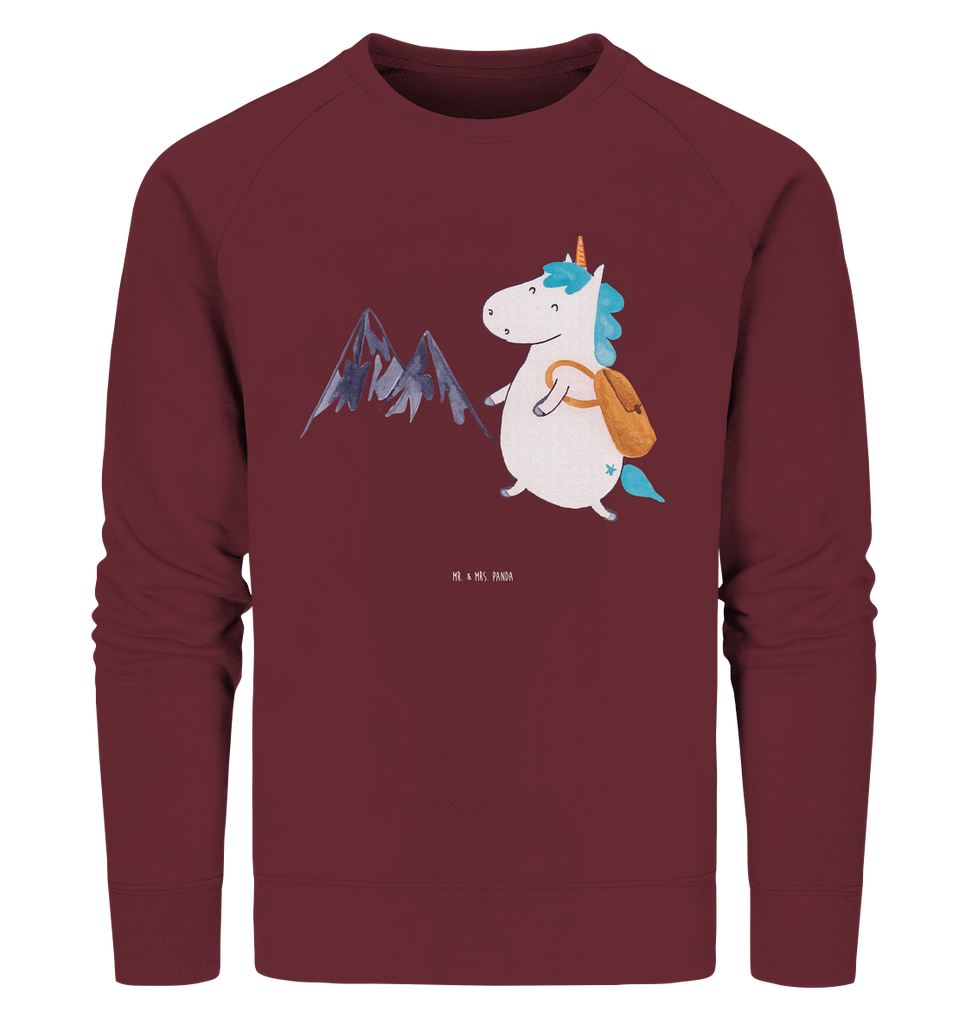 Organic Pullover Einhorn Bergsteiger Pullover, Pullover Männer, Pullover Frauen, Sweatshirt, Sweatshirt Männer, Sweatshirt Frauen, Unisex, Einhorn, Einhörner, Einhorn Deko, Pegasus, Unicorn, Bergsteiger, Abenteuer, Berge, Abenteurer, Weltenbummler, Weltreise, Reisen, Urlaub, Entdecker