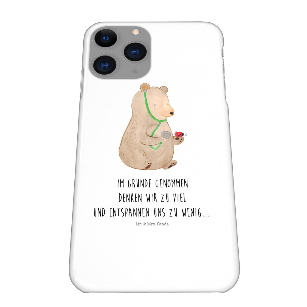 Handyhülle Bär Arzt Handyhülle, Handycover, Cover, Handy, Hülle, Iphone 10, Iphone X, Bär, Teddy, Teddybär, Arzt, Ärztin, Doktor, Professor, Doktorin, Professorin