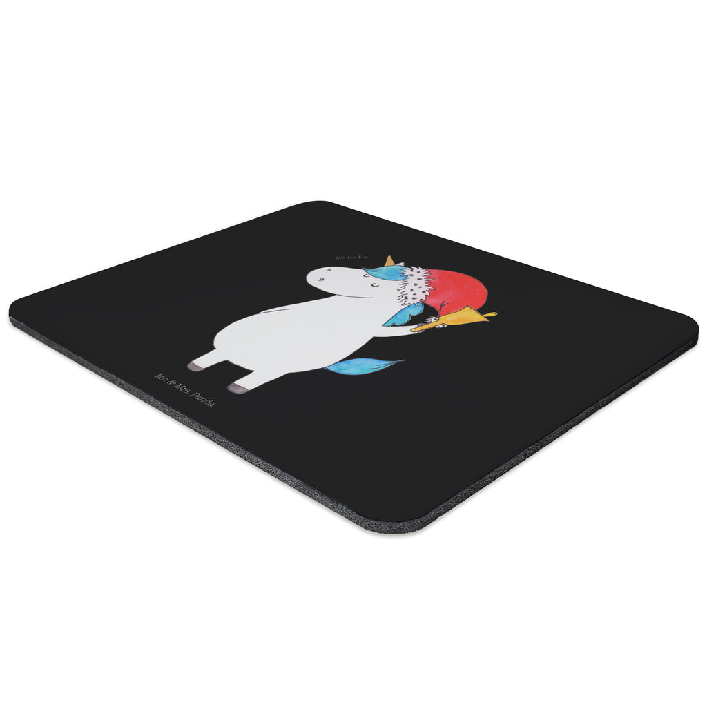 Mauspad Einhorn Weihnachtsmann Mousepad, Computer zubehör, Büroausstattung, PC Zubehör, Arbeitszimmer, Mauspad, Einzigartiges Mauspad, Designer Mauspad, Einhorn, Einhörner, Einhorn Deko, Pegasus, Unicorn, Gin, Schokolade, Schoki, Weihnachten, Weihnachtsmann, Nikolaus, Wunschzettel, Wunschliste, Feenstaub